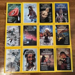 National Geographic 1983 Series: Complete with Maps